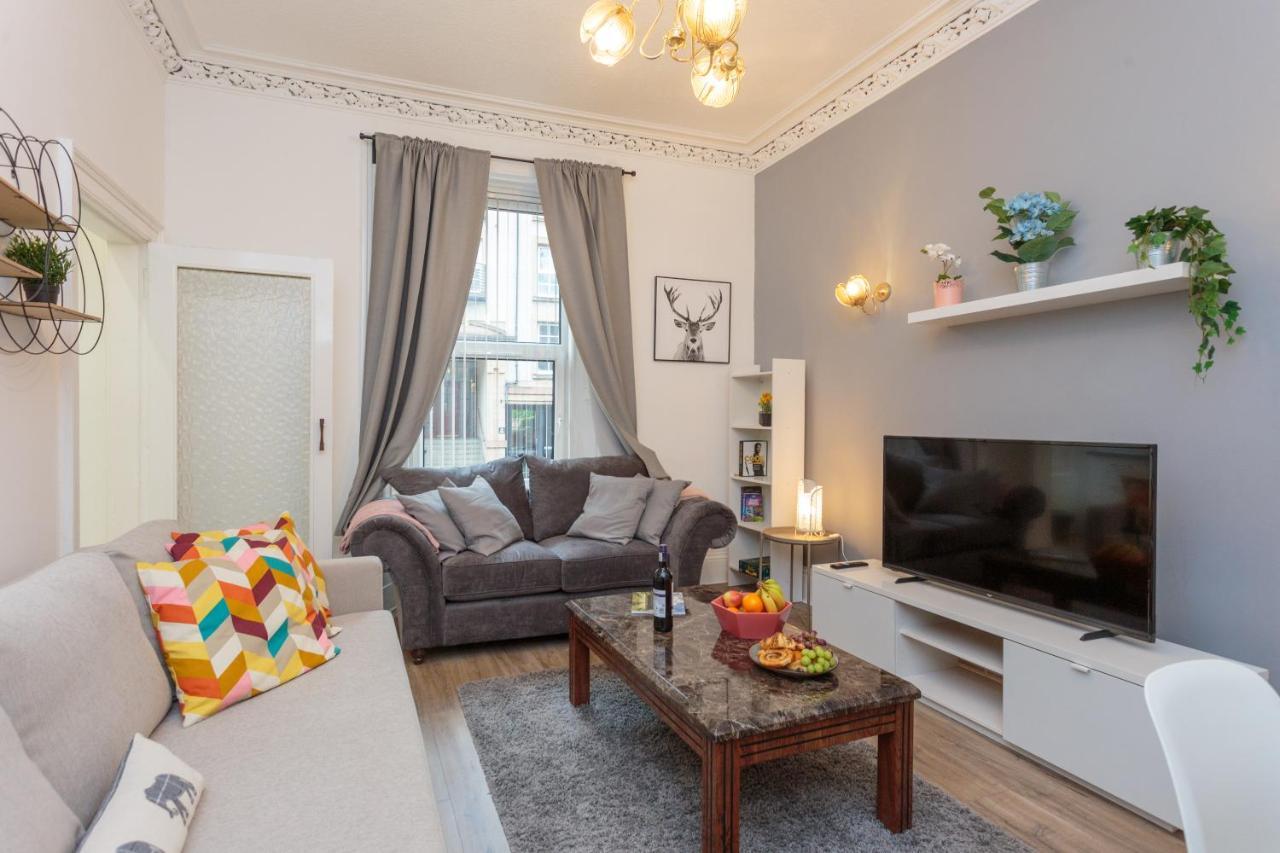 Stylish Apartment At The Edge Of Meadows Park 爱丁堡 外观 照片
